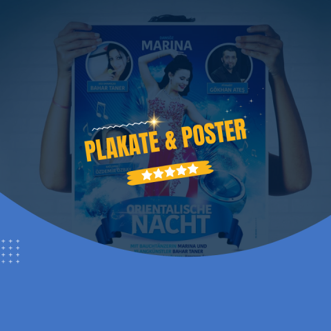 Plakate & Poster mit professionellem Grafikdesign und hochwertigem Druck