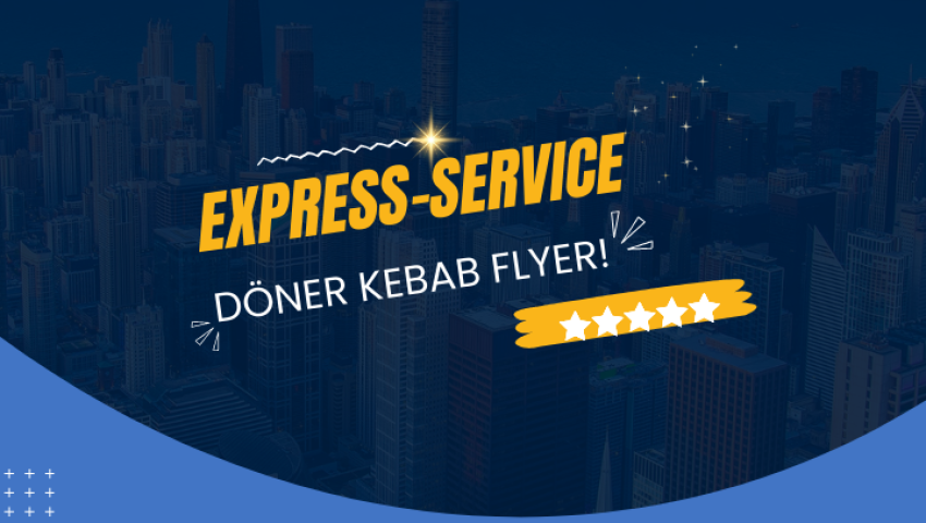 Professionelle Döner Kebab Flyer!