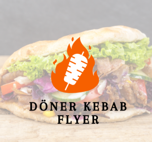 Döner Kebab Flyer drucken lassen - inkl. Gestaltung