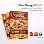 Flyer DIN A5 – Gestaltung inkl. druckfertiger Datei