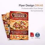 Flyer DIN A5 – Gestaltung inkl. druckfertiger Datei