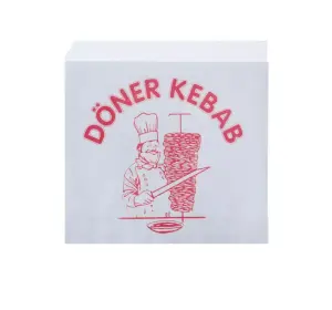 Döner-Kebab-Beutel 16 x 16 cm